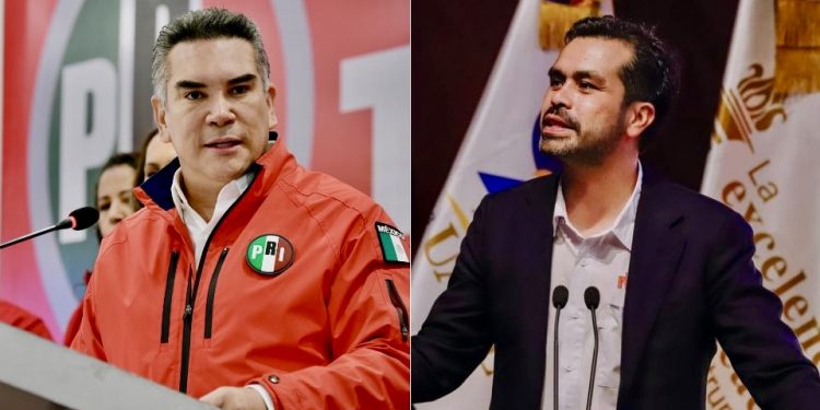 Escala confrontación entre Máynez y Alejandro Moreno por Venezuela y acusaciones de autoritarismo en México