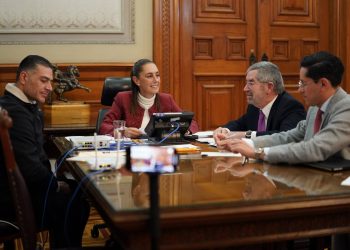 Sheinbaum destaca diálogo “muy positivo” con Trump sobre seguridad, comercio e inversiones