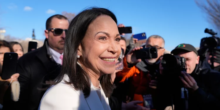 “Contamos con Trump para la libertad de Venezuela”, afirma María Corina Machado