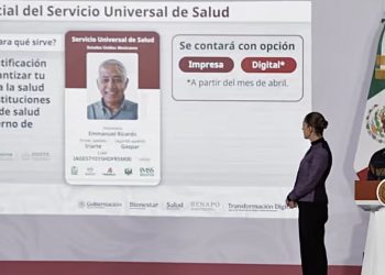 Sheinbaum arranca credencialización del Servicio Universal de Salud; invertirán 3 mil 500 mdp
