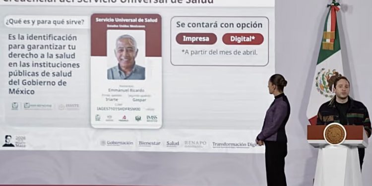 Sheinbaum arranca credencialización del Servicio Universal de Salud; invertirán 3 mil 500 mdp