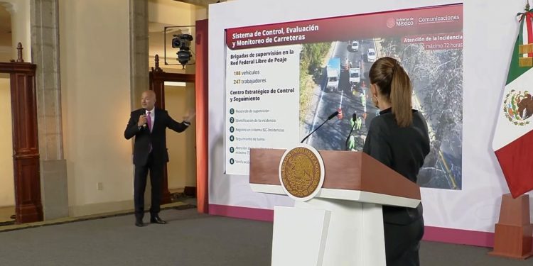 Gobierno federal invertirá 50 mil mdp para rehabilitar 18 mil km de carreteras y generar 100 mil empleos en 2026