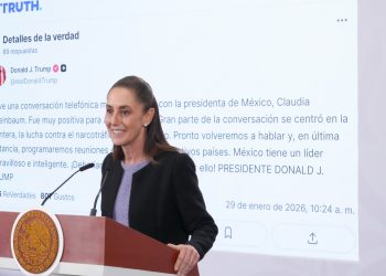 Trump elogia a Sheinbaum tras llamada: “México tiene una líder maravillosa e inteligente