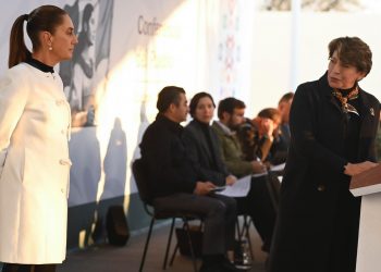 Visita de Sheinbaum y Mesa de Paz marcan nuevo modelo de seguridad en el Edomex: Delfina Gómez