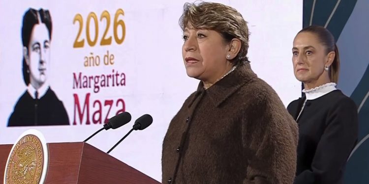 Delfina Gómez destaca beneficio histórico del Tren “El Insurgente” para el Estado de México