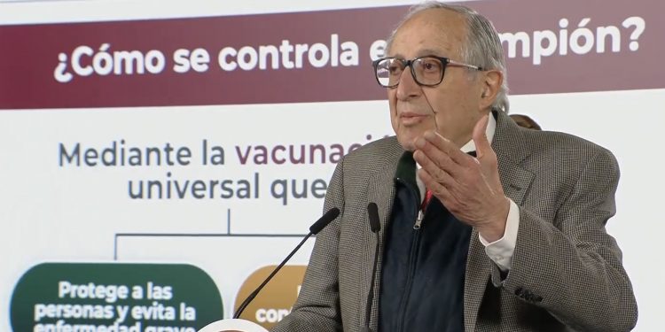 México contiene el sarampión gracias a la vacunación, afirma Salud