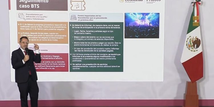 Profeco endurece reglas para la venta de boletos; Ticketmaster y plataformas de reventa bajo la lupa
