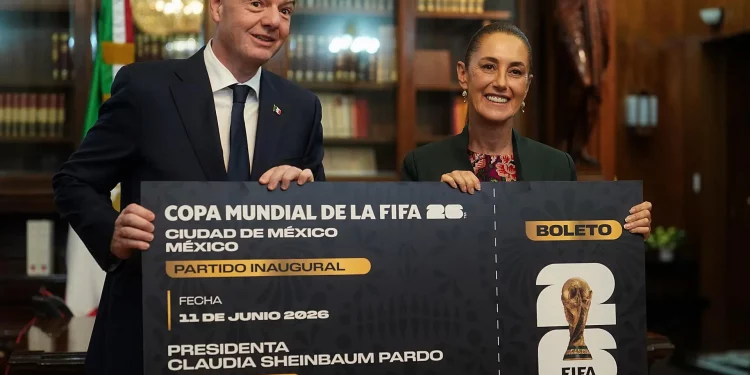 Infantino ve “muy tranquilo” el Mundial 2026 en México pese a ola de violencia