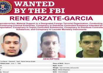 Fiscalía de California imputa por narcoterrorismo a “La Rana” del Cártel de Sinaloa; elevan recompensa a 5 mdd