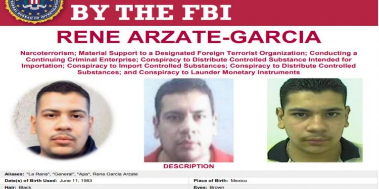 Fiscalía de California imputa por narcoterrorismo a “La Rana” del Cártel de Sinaloa; elevan recompensa a 5 mdd