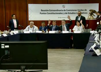 Sin el PT, avanza en comisiones del Senado reforma de revocación de Sheinbaum