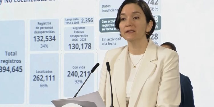 Suman 132, 534 desaparecidos en México; detectan inconsistencias en miles de casos