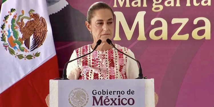 Desde Comondú, Claudia Sheinbaum impulsa reforma electoral y promete recortar costos al sistema político