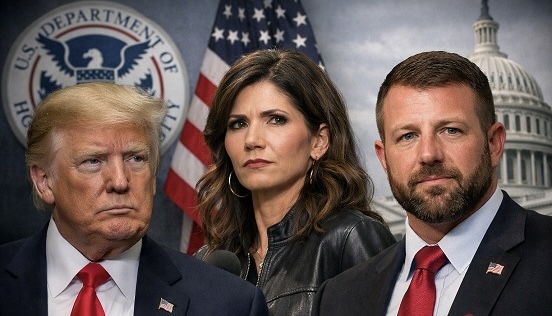 Trump destituye a Kristi Noem del DHS y propone al senador Markwayne Mullin como reemplazo