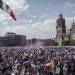 Miles de mujeres marchan en CDMX este 8M para exigir justicia y una vida libre de violencia