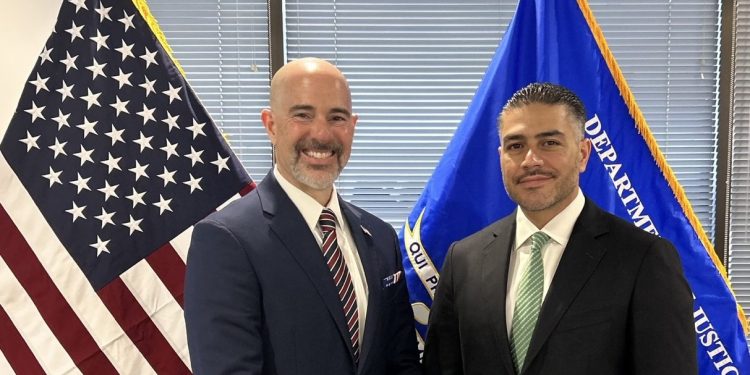 García Harfuch se reúne con jefe de la DEA en Washington para reforzar combate al narco y tráfico de armas