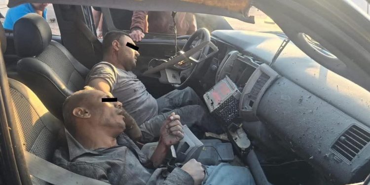 Estalla vehículo en Tecámac tras salir del AIFA: dos muertos y sospecha de atentado