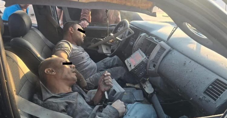 Estalla vehículo en Tecámac tras salir del AIFA: dos muertos y sospecha de atentado