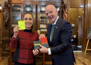 Sheinbaum e Infantino afinan detalles para el Mundial 2026; prometen inauguración “histórica”