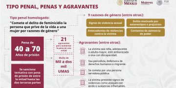 Senado recibe iniciativa de Sheinbaum para castigar feminicidio hasta con 70 años y eliminar beneficios a agresores