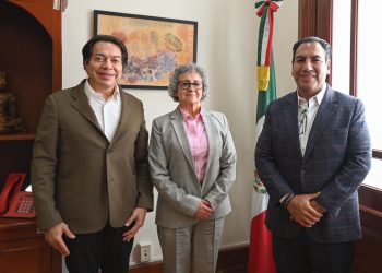 Eduardo Ramírez gestiona soluciones para el magisterio chiapaneco en Palacio Nacional