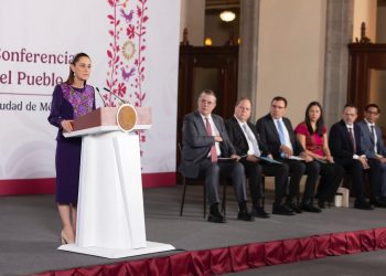 Sheinbaum niega que encuentro en Barcelona sea “anti-Trump”; afirma que es por la paz mundial