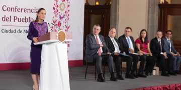 Sheinbaum niega que encuentro en Barcelona sea “anti-Trump”; afirma que es por la paz mundial