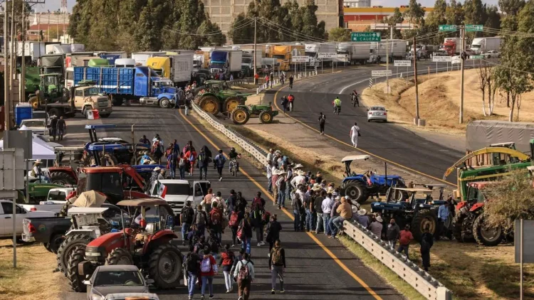 Alistan megabloqueo nacional desde las 7:00; afectará accesos a la CDMX