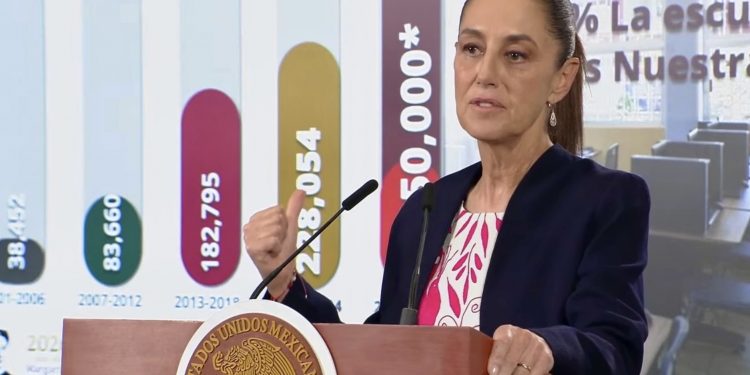 Inversión sin precedentes: gobierno de Sheinbaum destinará 350 mil mdp a escuelas