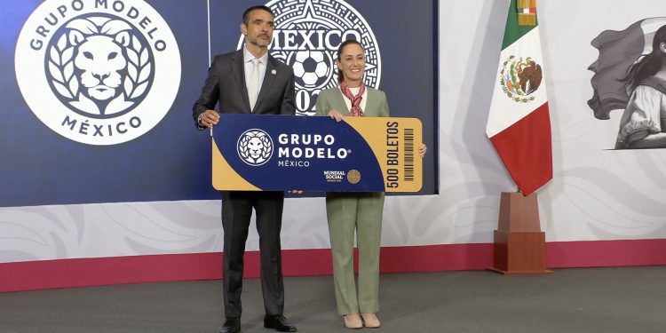 Grupo Modelo repartirá boletos y equipará 35 mil negocios rumbo al Mundial 2026