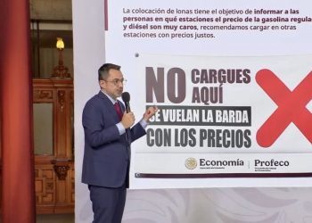 “No cargues aquí”: Profeco endurece vigilancia y señala a gasolineras con precios excesivos