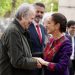 Sheinbaum llama “símbolo de resistencia” a Joan Manuel Serrat durante visita al BSC