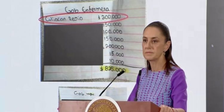 Sheinbaum exige pruebas “contundentes” a EU por acusaciones contra Rocha Moya