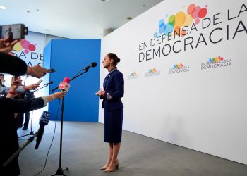 Reconoce Antonino Morales liderazgo de la presidenta Sheinbaum en Cumbre en Defensa de la Democracia 