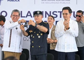 “Seremos el Gobierno que pacificó Zacatecas”: David Monreal inaugura nuevo DERES en Pinos
