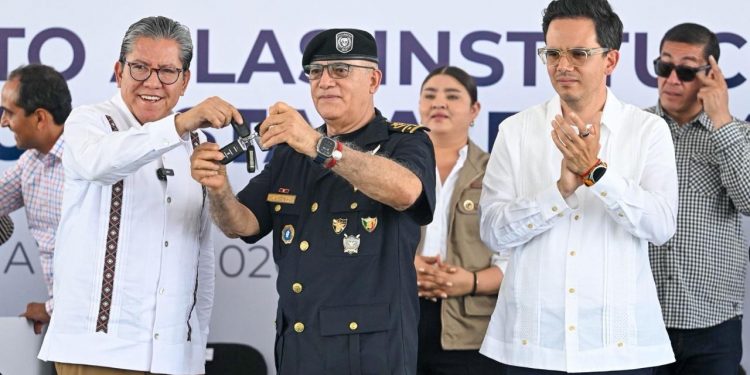 “Seremos el Gobierno que pacificó Zacatecas”: David Monreal inaugura nuevo DERES en Pinos