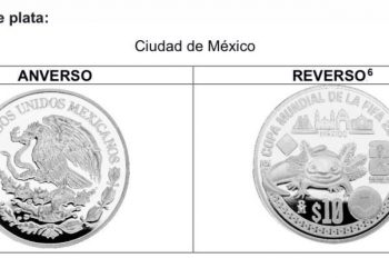 Banxico pone en circulación 12 monedas conmemorativas del Mundial 2026