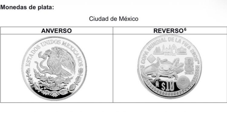 Banxico pone en circulación 12 monedas conmemorativas del Mundial 2026