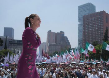 Con llamado a la movilización, Sheinbaum convierte aniversario electoral en defensa de la soberanía