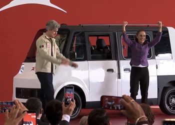 Olinia 1: el auto eléctrico con el que Sheinbaum busca impulsar la innovación hecha en México