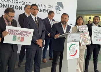 Morena cierra filas con Sheinbaum: acusa campaña internacional de desinformación y descarta choque con Trump