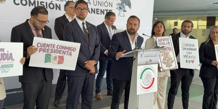 Morena cierra filas con Sheinbaum: acusa campaña internacional de desinformación y descarta choque con Trump
