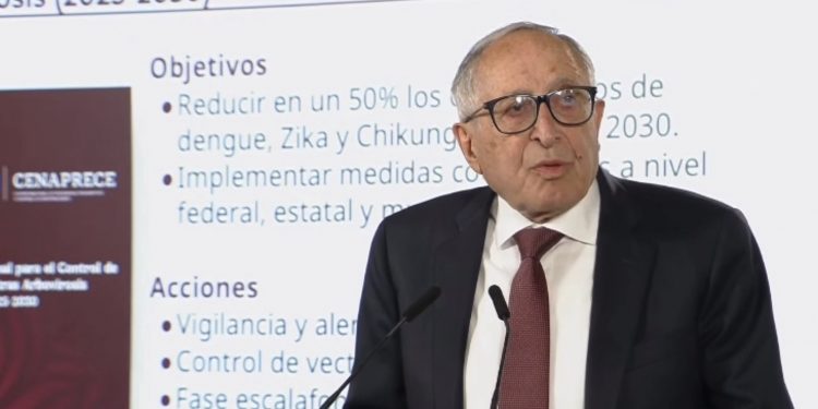Gobierno reporta caída de casos de dengue y prevé superar meta de reducción para 2030