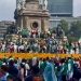 El Ángel fue una fiesta: miles celebran bajo la lluvia el debut triunfal de México