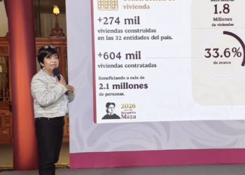 Programa Vivienda para el Bienestar alcanza 604 mil casas contratadas; 274 mil ya están en construcción