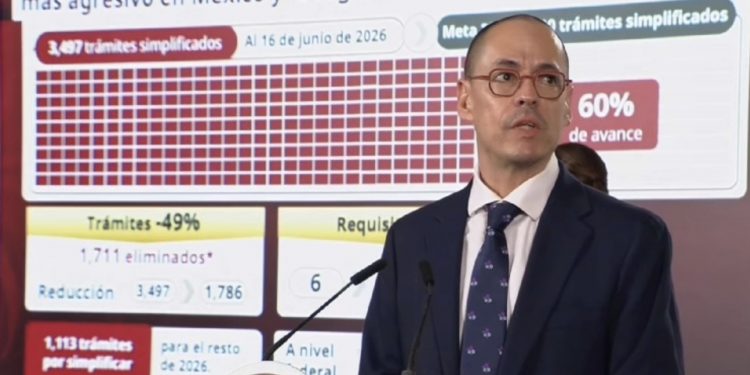 Gobierno elimina mil 711 trámites y alcanza 60% de simplificación administrativa