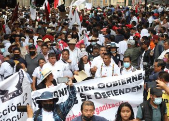 Rechaza Sheinbaum entrega de 800 millones de pesos a la Sección 22 del SNTE en Oaxaca