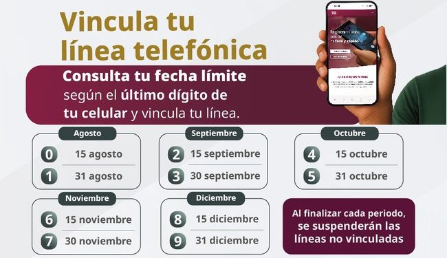 Registro obligatorio de celulares se amplía hasta diciembre; advierten suspensión de líneas no vinculadas