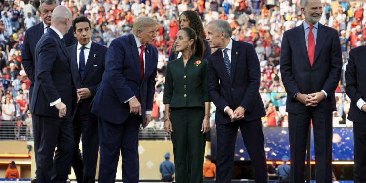Sheinbaum destaca diálogo con Trump sobre el T-MEC como el principal resultado de su viaje a la final del Mundial