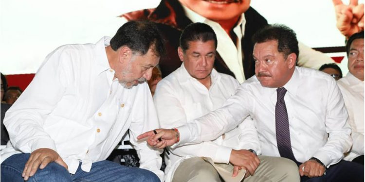 Noroña desafía a Ignacio Mier y reclama que Morena decida en las urnas internas la presidencia del Senado